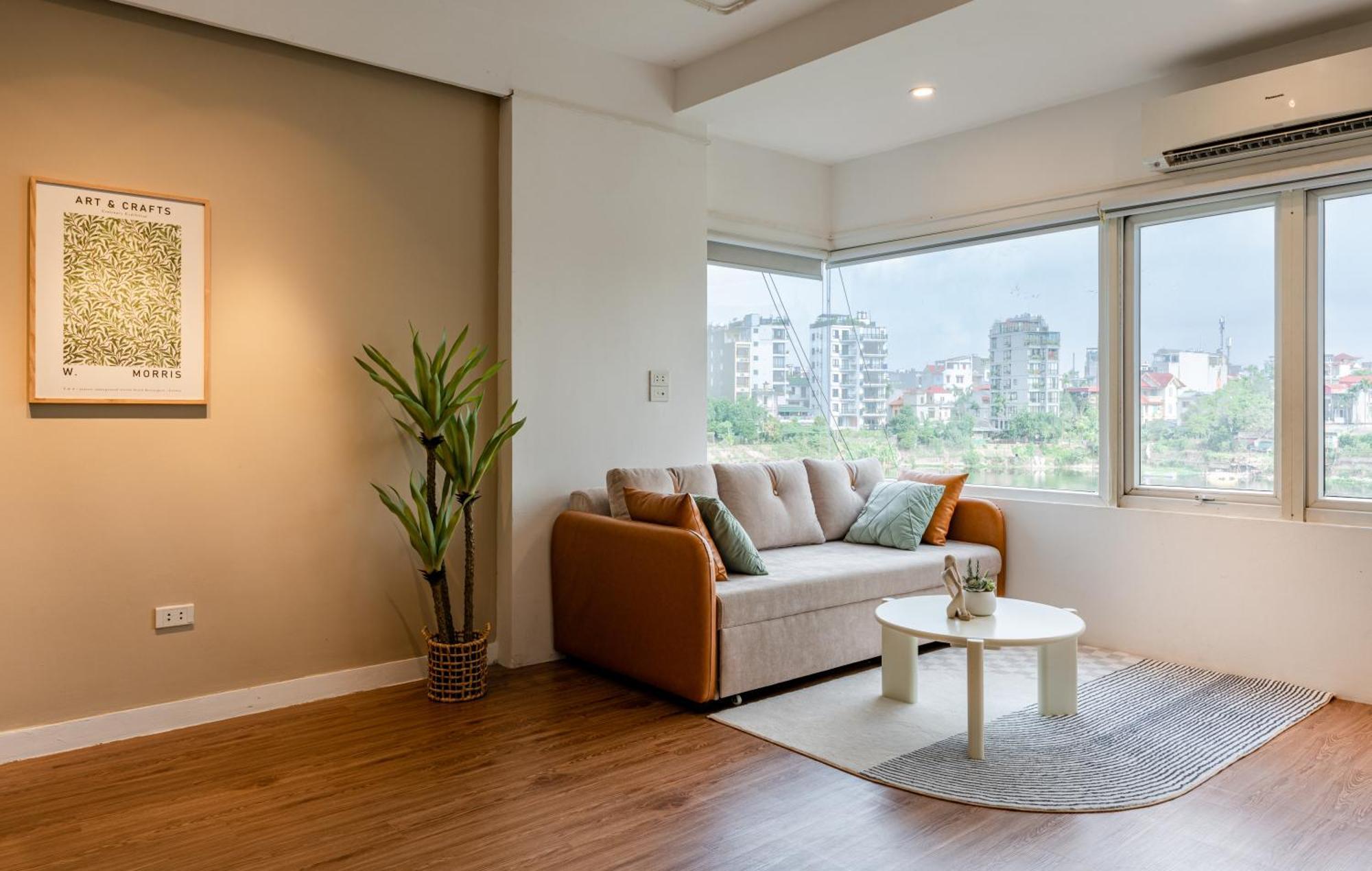 Annam Panorama Lakeview - Garden & Balcony - Westlake *